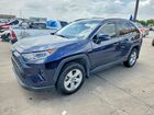 2020 Toyota Rav4 Hybrid Xle Blue vin: 2T3RWRFVXLW047923