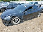 2021 Tesl Model 3 Black vin: 5YJ3E1EA2MF856560