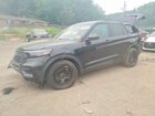 2023 Ford Explorer Police Interceptor Black vin: 1FM5K8AB7PGB61828