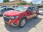 2021 Chevrolet Traverse Lt Красный vin: 1GNERGKW0MJ189634