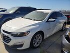 2019 Chevrolet Malibu Lt White vin: 1G1ZD5ST6KF117753
