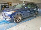 2017 Hyundai Santa Fe Sport 2.4l Blue vin: 5XYZT3LB9HG483250
