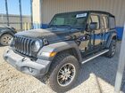 2019 Jeep Wrangler Unlimited Sport Black vin: 1C4HJXDN4KW554382