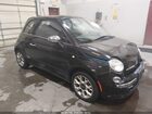 2017 Fiat 500 Lounge Черный vin: 3C3CFFCR8HT600793