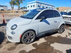 2017 Fiat 500 Pop White vin: 3C3CFFKR2HT700101