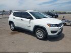 2018 Jeep Compass Sport Fwd Белый vin: 3C4NJCAB2JT374392