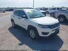 2018 Jeep Compass Sport Fwd Белый vin: 3C4NJCAB3JT374398