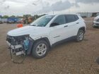 2022 Jeep Compass Sport White vin: 3C4NJCAB8NT145897