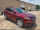 2021 Jeep Compass Latitude Fwd Red vin: 3C4NJCBB0MT552965