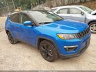 2019 Jeep Compass Altitude Fwd Blue vin: 3C4NJCBB1KT726362