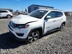 2018 Jeep Compass Latitude White vin: 3C4NJCBB3JT134282