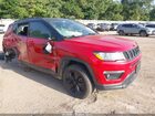 2019 Jeep Compass Altitude Fwd Red vin: 3C4NJCBB5KT612977