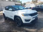 2019 Jeep Compass Altitude Fwd Белый vin: 3C4NJCBB5KT743715