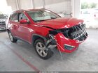 2018 Jeep Compass Latitude Fwd Red vin: 3C4NJCBB7JT268003