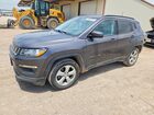 2018 Jeep Compass Latitude Серый vin: 3C4NJCBB7JT327597