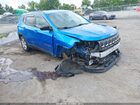 2022 Jeep Compass Latitude Fwd Blue vin: 3C4NJCBB7NT166299