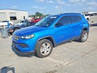 2022 Jeep Compass Latitude Blue vin: 3C4NJCBB8NT103566