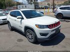 2018 Jeep Compass Latitude Fwd White vin: 3C4NJCBB9JT182420