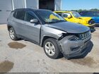 2020 Jeep Compass Latitude Fwd Gray vin: 3C4NJCBB9LT121023
