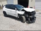 2021 Jeep Compass Altitude Fwd White vin: 3C4NJCBB9MT570879