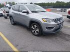 2019 Jeep Compass Latitude Fwd Silver vin: 3C4NJCBBXKT615647
