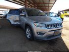 2019 Jeep Compass Latitude Fwd Silver vin: 3C4NJCBBXKT788813