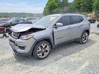 2019 Jeep Compass Limited Silver vin: 3C4NJCCB1KT819333