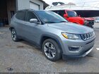 2021 Jeep Compass Limited Fwd Gray vin: 3C4NJCCB1MT539107