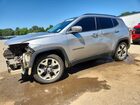2020 Jeep Compass Limited Silver vin: 3C4NJCCB5LT187440
