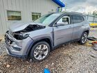 2018 Jeep Compass Limited Silver vin: 3C4NJCCB7JT211492