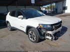 2021 Jeep Compass Limited Fwd Белый vin: 3C4NJCCB7MT602145