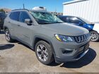 2020 Jeep Compass Limited Fwd Gray vin: 3C4NJCCB8LT154416