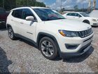 2021 Jeep Compass Limited Fwd White vin: 3C4NJCCB8MT526354