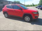 2018 Jeep Compass Sport 4x4 Orange vin: 3C4NJDAB2JT392235