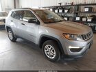 2018 Jeep Compass Sport 4x4 Gray vin: 3C4NJDAB4JT422805