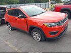 2018 Jeep Compass Sport 4x4 Orange vin: 3C4NJDAB6JT126846
