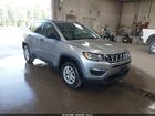 2018 Jeep Compass Sport 4x4 Silver vin: 3C4NJDAB6JT342230