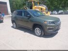 2019 Jeep Compass Sport 4x4 Зеленый vin: 3C4NJDAB6KT619590