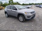 2018 Jeep Compass Sport 4x4 Silver vin: 3C4NJDAB7JT392263