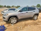 2023 Jeep Compass Sport Серебряный vin: 3C4NJDAN1PT509225