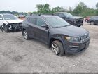 2019 Jeep Compass Latitude 4x4 Gray vin: 3C4NJDBB0KT645651