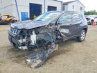 2020 Jeep Compass Latitude Серый vin: 3C4NJDBB0LT116895
