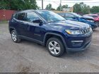 2018 Jeep Compass Latitude 4x4 Dark Blue vin: 3C4NJDBB2JT270294