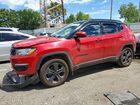 2018 Jeep Compass Latitude Red vin: 3C4NJDBB2JT433834
