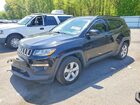 2018 Jeep Compass Latitude Black vin: 3C4NJDBB2JT484881