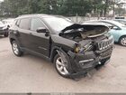 2019 Jeep Compass Latitude 4x4 Black vin: 3C4NJDBB2KT787127