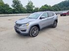 2017 Jeep Compass Latitude Silver vin: 3C4NJDBB3HT651338