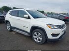 2018 Jeep Compass Latitude 4x4 White vin: 3C4NJDBB3JT423023