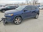 2018 Jeep Compass Latitude Blue vin: 3C4NJDBB4JT316143