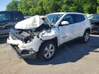 2018 Jeep Compass Latitude White vin: 3C4NJDBB4JT479181